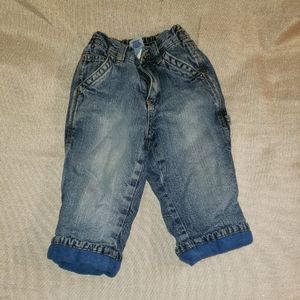 EUC Thick & Warm Fleece Lined Old Navy Jeans